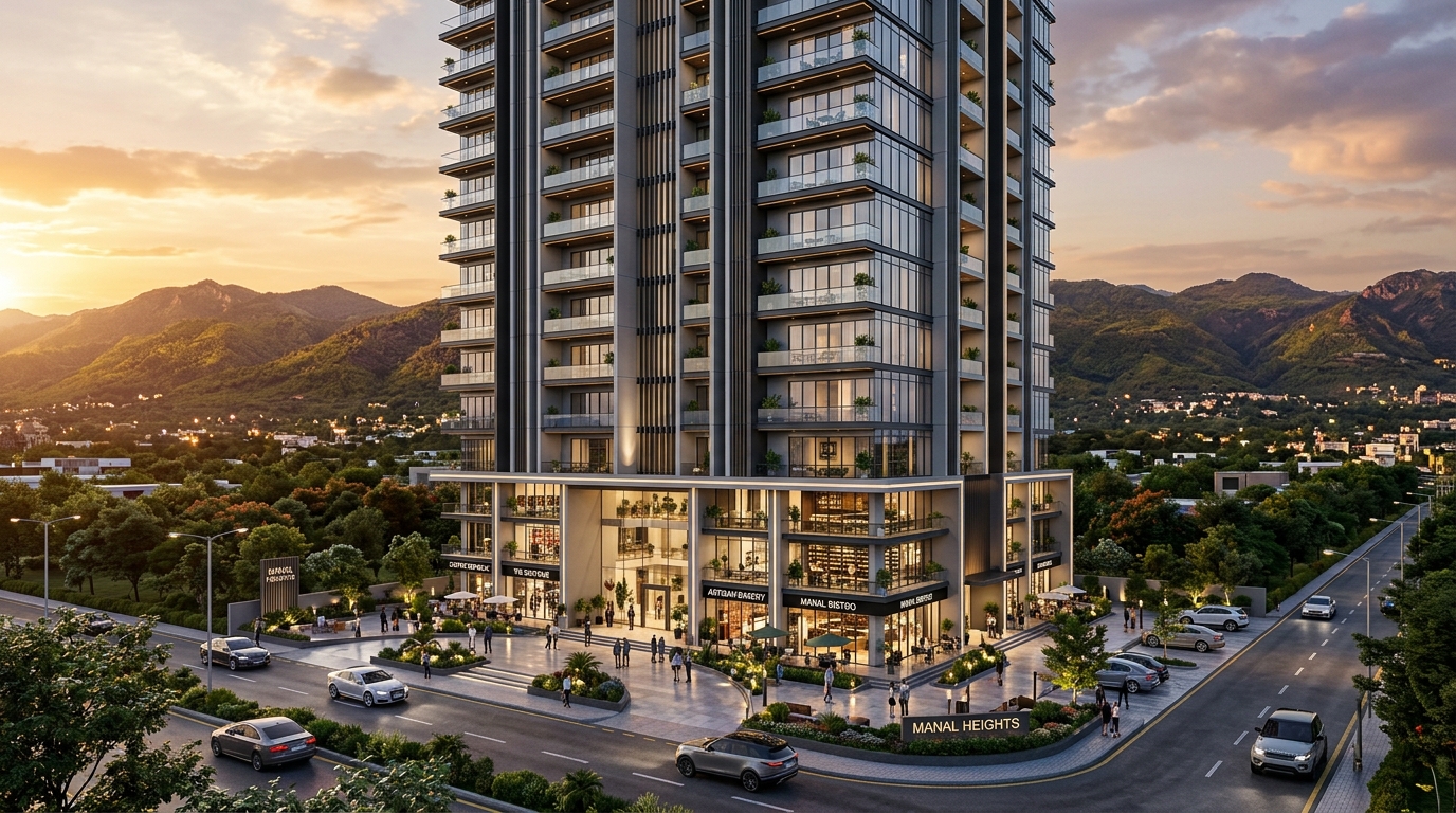 Manal Heights — H-13 Islamabad — NUST Service Road, H-13 Islamabad